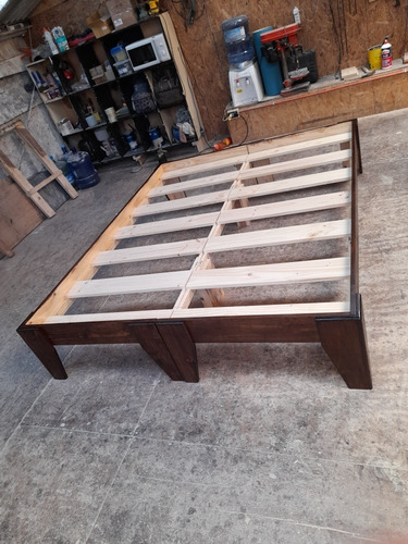Imagen 4 de 4 de Bases O Camas De Madera Tamaño Full 1.35cm X 1.90cm O 2.00m