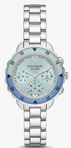 Reloj Kate Spade New York Mujer Ksw 1626 Plateado 