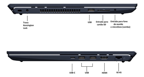 Notebook Vaio Fe16 Amd Ryzen 5-5625u Windows 11 Home 8gb 256gb Ssd Wi-Fi 6 Tela 16" Ips Wuxga Antirreflexo - Cinza Grafite - Vjfe69f11x-b0421h - Memória Expansível até 64GB