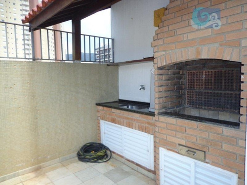 Imagem 3 de 16 de Cobertura Residencial À Venda, Praia Da Enseada - Aquário, Guarujá - Co0195