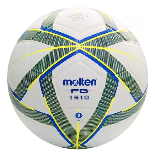 Balón De Fútbol Laminado Molten F5g1500-by No.5 Color Amarillo