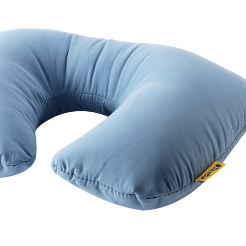 Travesseiro De Pescoço Inflável - Tecido Toque De Conforto