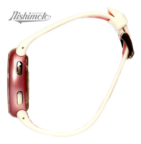Relógio X-games Feminino Digital Xfppd040 Branco Rosa