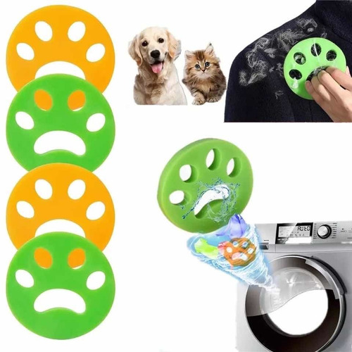 3 Quita Pelusa Pelo Mascotas Mágico Para Lavadora