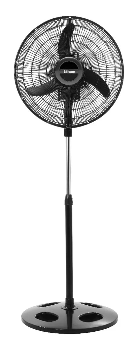 Ventilador De Pie Liliana Vprn20 Orbital Con Repeler Negro 50.8 cm 50-60 Hz Negro Plástico 5