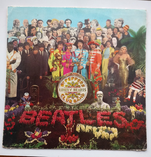 Tapa Disco Vinilo Los Beatles Sgt. Peppers 1967 (sólo Sobre)