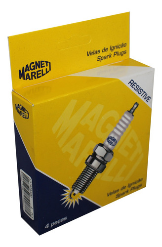 Jogo Vela De Ignição Logan 1.0 16v Flex Novo Magneti Marelli