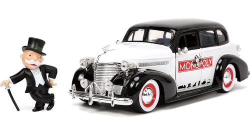 Auto 1939 Chevrolet Master Deluxe 1:24 Mr Monopoly