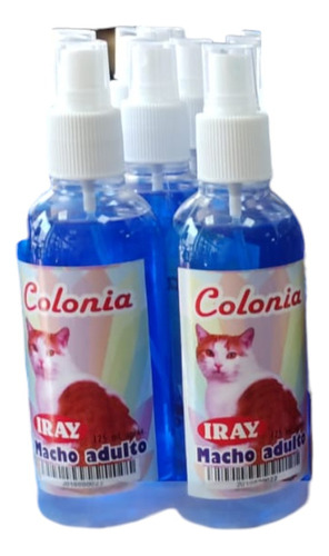 Colonia Para Gatos Hembra Y Macho 125ml