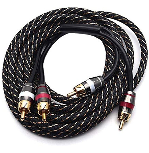 Sydien 16 Ft164 Foot 2 Extension Macho A 2 Machos Rca Cable