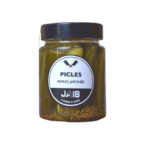 Picles De Pepino Japonês - Jais Handmade - 500g