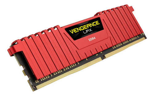 Memória Corsair Vengeance Lpx 32gb Ddr4 2666mhz Vermelho