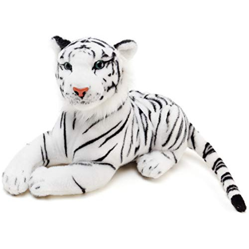 Viahart Saphed The White Tiger - 17 Inch Stuffed Animal Plus