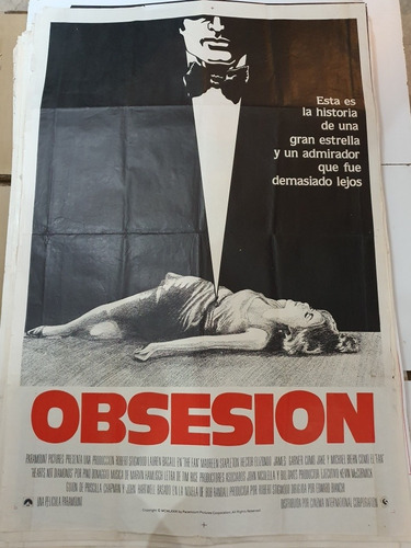 Afiche De Cine Original 1562- Obsesion-