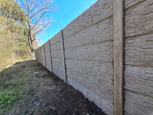 Muro Premoldeado De Hormigon Simil Laja Piedra