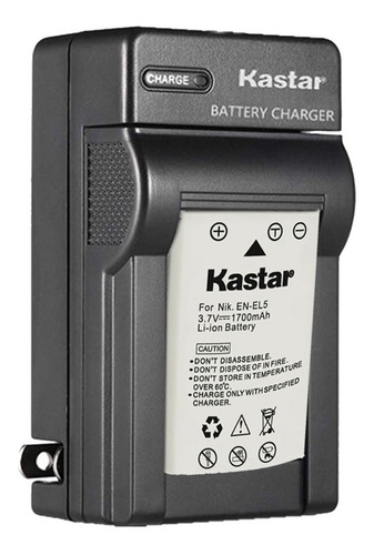 Imagen 4 de 6 de Combo Cargador Mas Bateria En-el5 - P100 P10 P80 P90