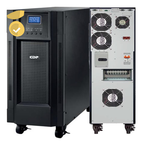 Ups Cdp On-line 6kva 5400w 6000va Bifasico 220/110 By Pass