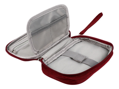 ** Bolsa Organizadora Eletrônica Para Guardar Fones De