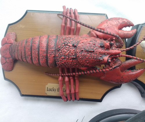 Figuras Dos Peces Y Una Langosta Con Sonido Y Movimiento (Usado)