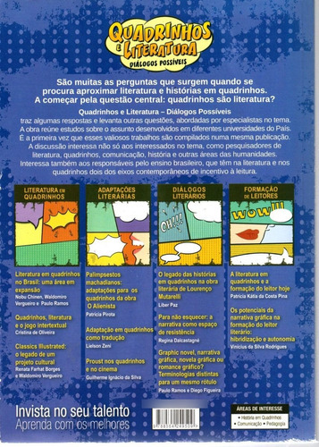 Quadrinhos E Literatura Dialogos Possiveis, De Paulo Ramos E Outros. Série Na, Vol. Na. Editora Criativo, Capa Mole Em Português, 2014