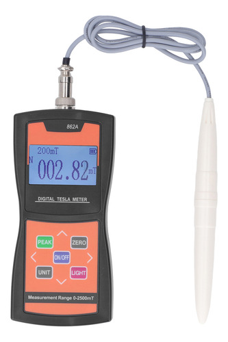 Gaussímetro De Mano Digital Gauss Tester De Alta Precisión
