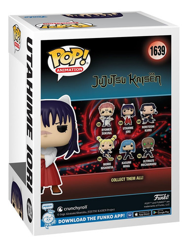 Figura De Acción Funko Pop! Animación Jujutsu Kaisen Utahime