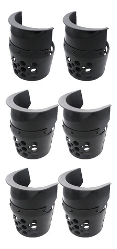 Qa 6 Bolsillos Para Mesa De Billar, Cestas Negras,