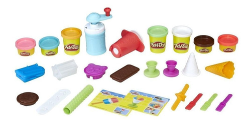 Play-doh Helados Deliciosos Plastilina Original Entrega Inm.