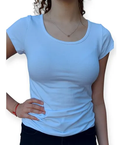 Remeras de hotsell jeans mujer