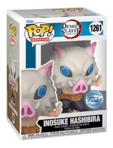 Funko Pop! Demon Slayer - Inosuke Hashibira Exclusivo #1261