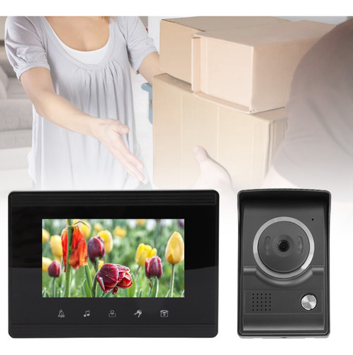 Cámara De Timbre Exterior Hd Para Seguridad Doméstica