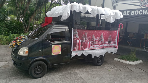 Hafei Mini Trio Elétrico Com Palco E Som