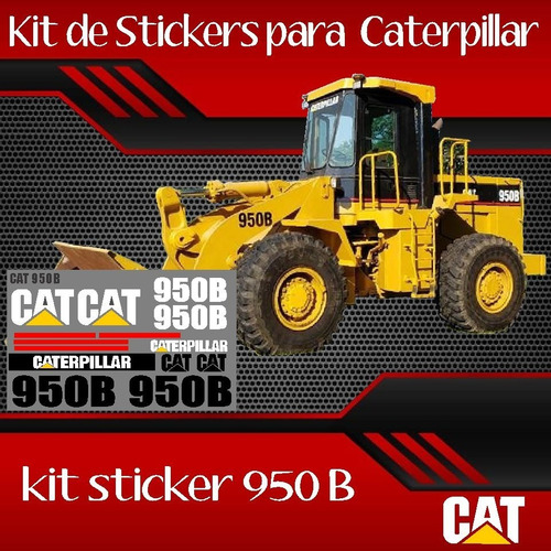 Calcomanias Kit 950b Caterpillar