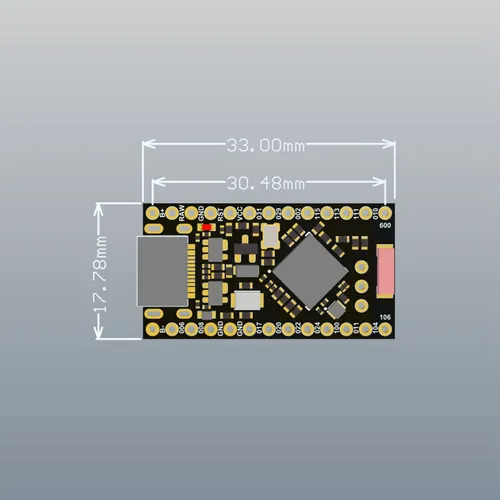 2 Placas De Desarrollo Promicro Nrf52840 Para Nice Nano V2.0