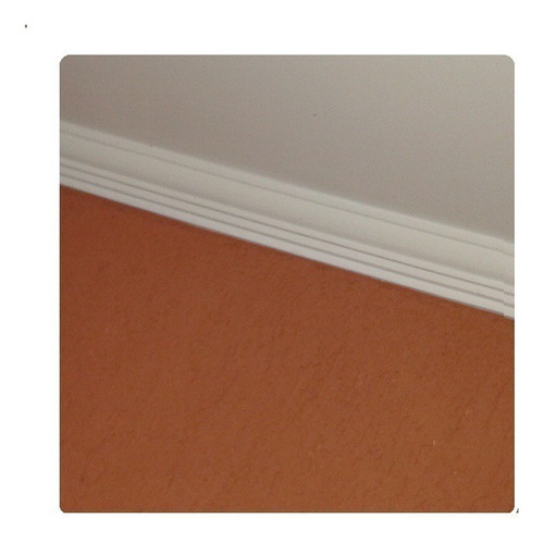 Imagem 6 de 10 de Moldura Rodateto Isopor C/ Acabamento Massa Mod2 (8cm)16mts
