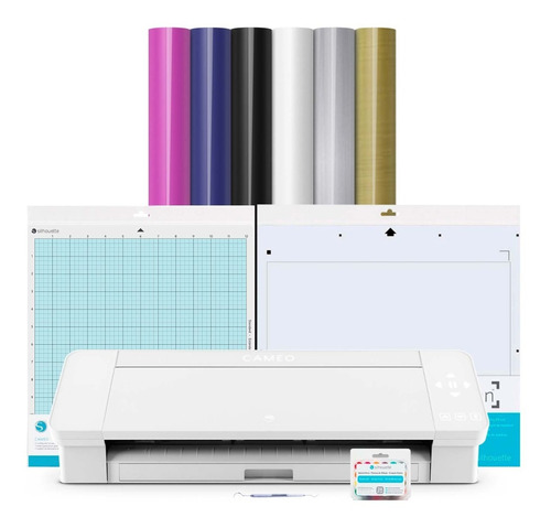 Combo Plotter De Corte Silhouette Cameo 4 + Vinil Oracal 641