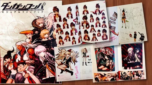 Artbook Danganronpa Visual Fan Book Gastovic Anime Art Book