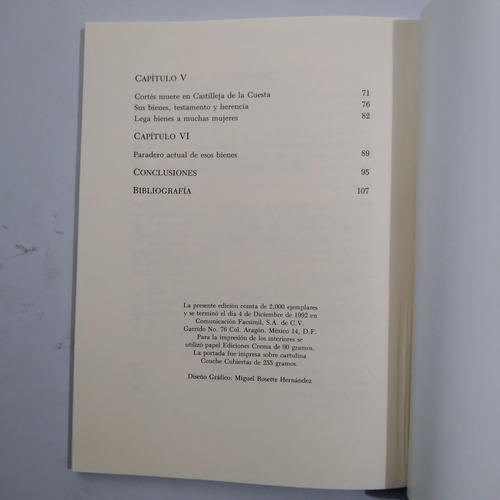 La Intervención De La Mujer En Los Bienes De H. Cortés 1992 (Usado)