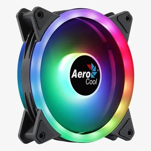 Fan Aerocool Duo 12 Argb Dual Ring Gamer 120mm - Acuario