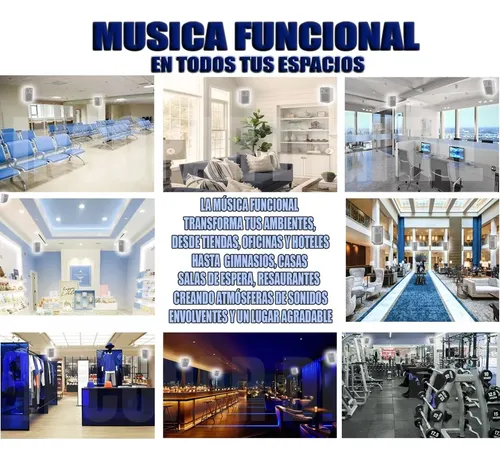 Combo Música Funcional Consola Bluetooth Usb Sd +6 Bafles