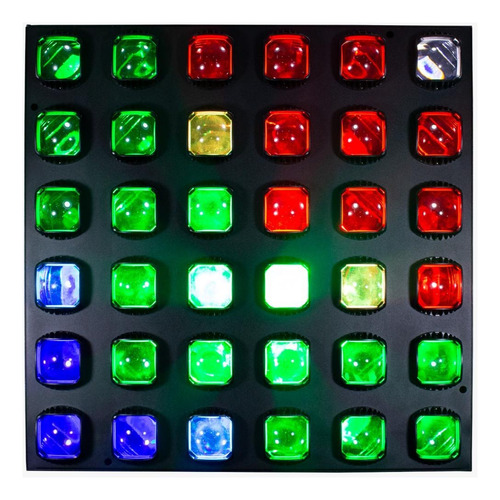 Panel De Luz Led Alien Pro Astral 36 Panales/15 W/dmx 512