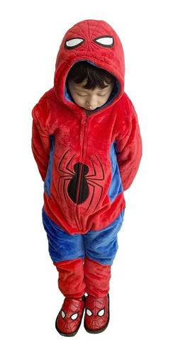 Roupa Macacão Marvel Homem Aranha Infantil Da Zona Criativa