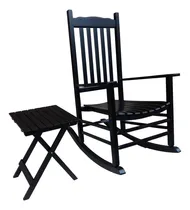 Comprar Rocker Rocker - Rocker De Porche De Madera Negra S001bk\\\u002Fmec