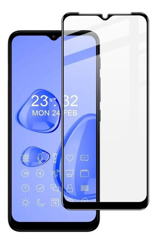 Imagen 7 de 7 de Funda Silicona Mate Gamuza + Vidrio Full Para Moto G30 G20