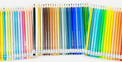 Lápices De Colores Borrables Tryme Set 72 Colores Diferentes