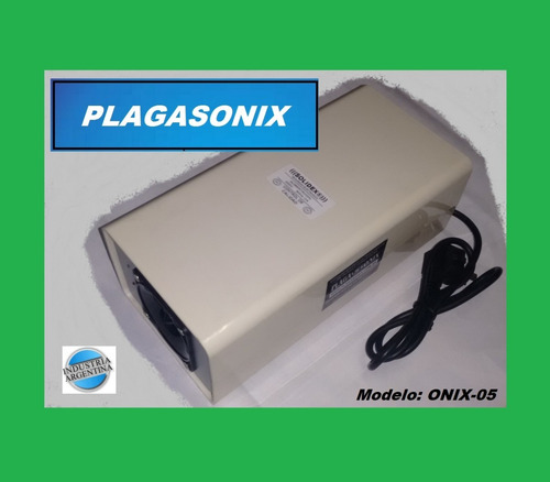 Imagen 6 de 10 de Erradicador Ultrasonico Ratas Industrial Onix 05 Plagasonix