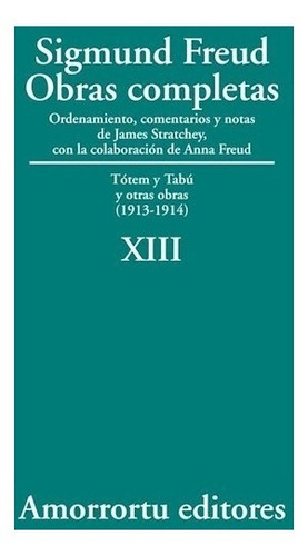 Sigmund Freud Obras Completas Tomo 13