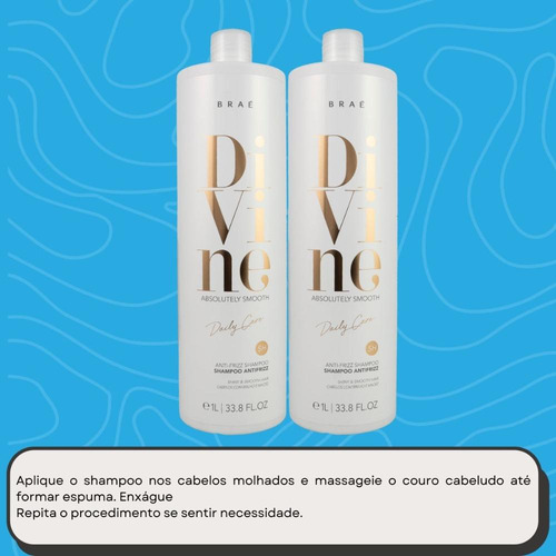 Braé Divine Kit 2 Shampoo 1000ml