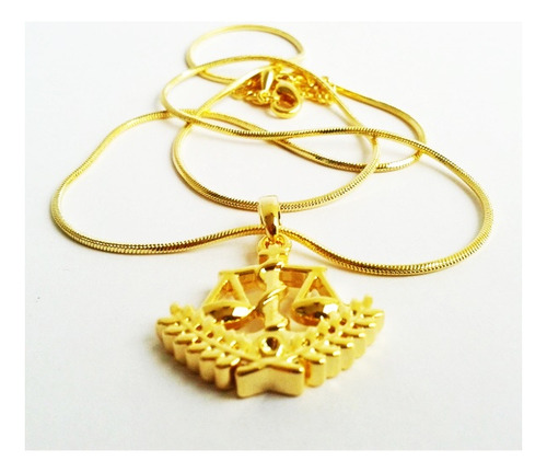 Collar de cordón chapado en oro de 18 quilates de My Nutritionist Nutrition