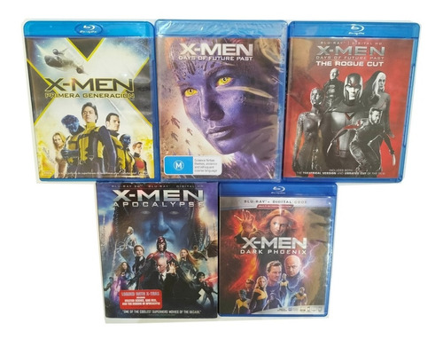 Colección X-men Blu Ray Import ( Usa - Australia - España )